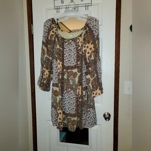 Super cute boho hippie dress XL